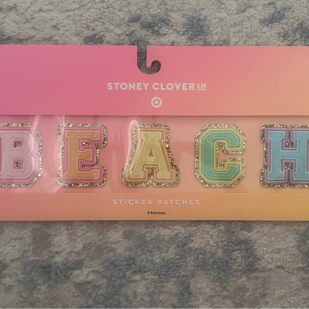 Stoney Clover X Target Beach Sticker Patches